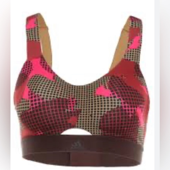 Adidas Originals Believe This Stretch-jersey Sports Bra In Multicolor - Picture 3 of 5
